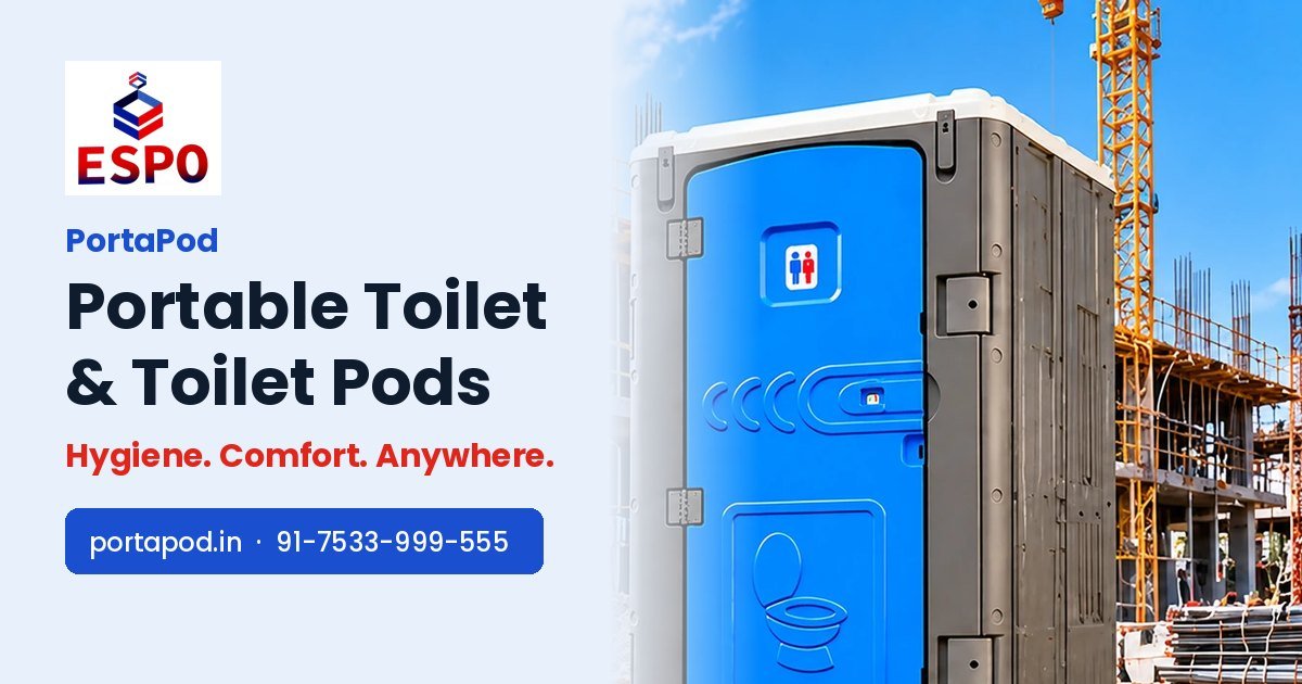 Portable Toilet Cabin Size 1100×1100×2260 mm | PortaPod